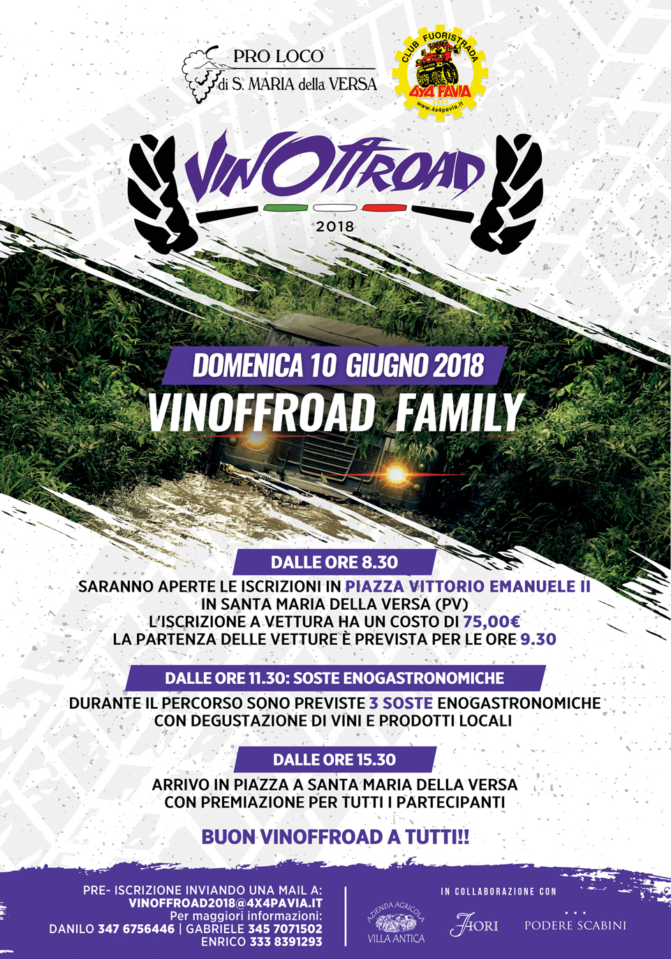 Programma VinoffRoad Family